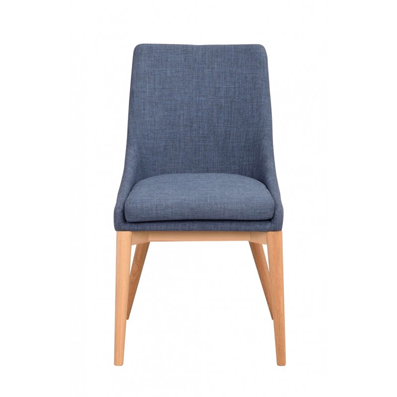 RO Be Dining Chair Blue/Oak